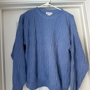 Talbots Light Blue Knit Sweater